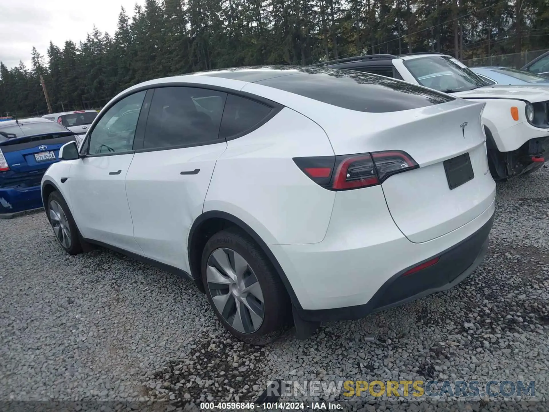 3 Photograph of a damaged car 7SAYGDEE0PF814691 TESLA MODEL Y 2023