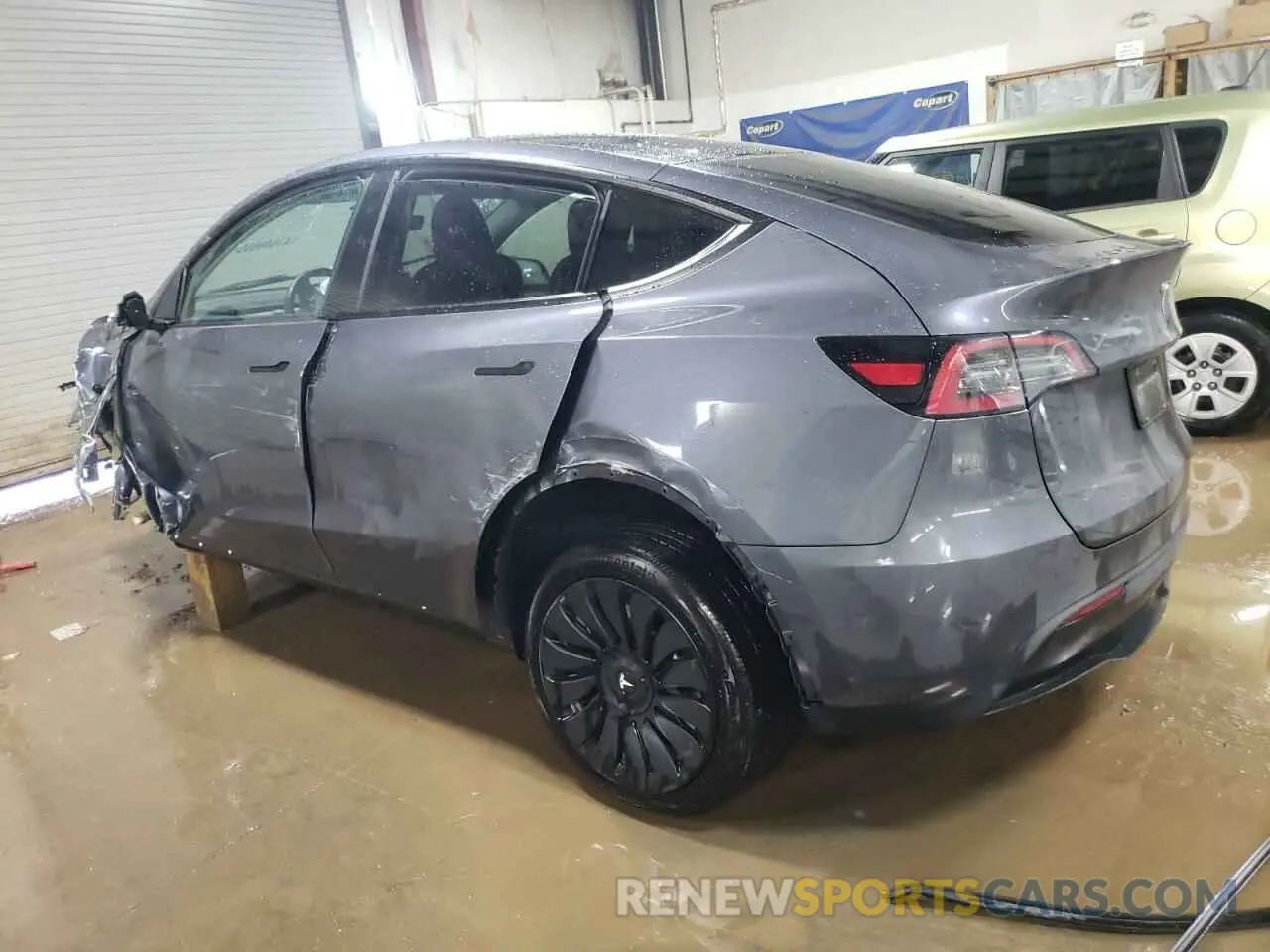2 Фотография поврежденного автомобиля 7SAYGDEE0PF861882 TESLA MODEL Y 2023