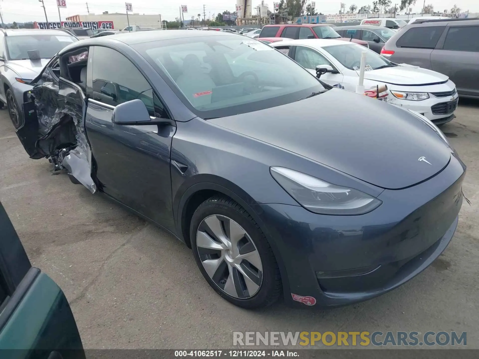 1 Photograph of a damaged car 7SAYGDEE0PF884546 TESLA MODEL Y 2023