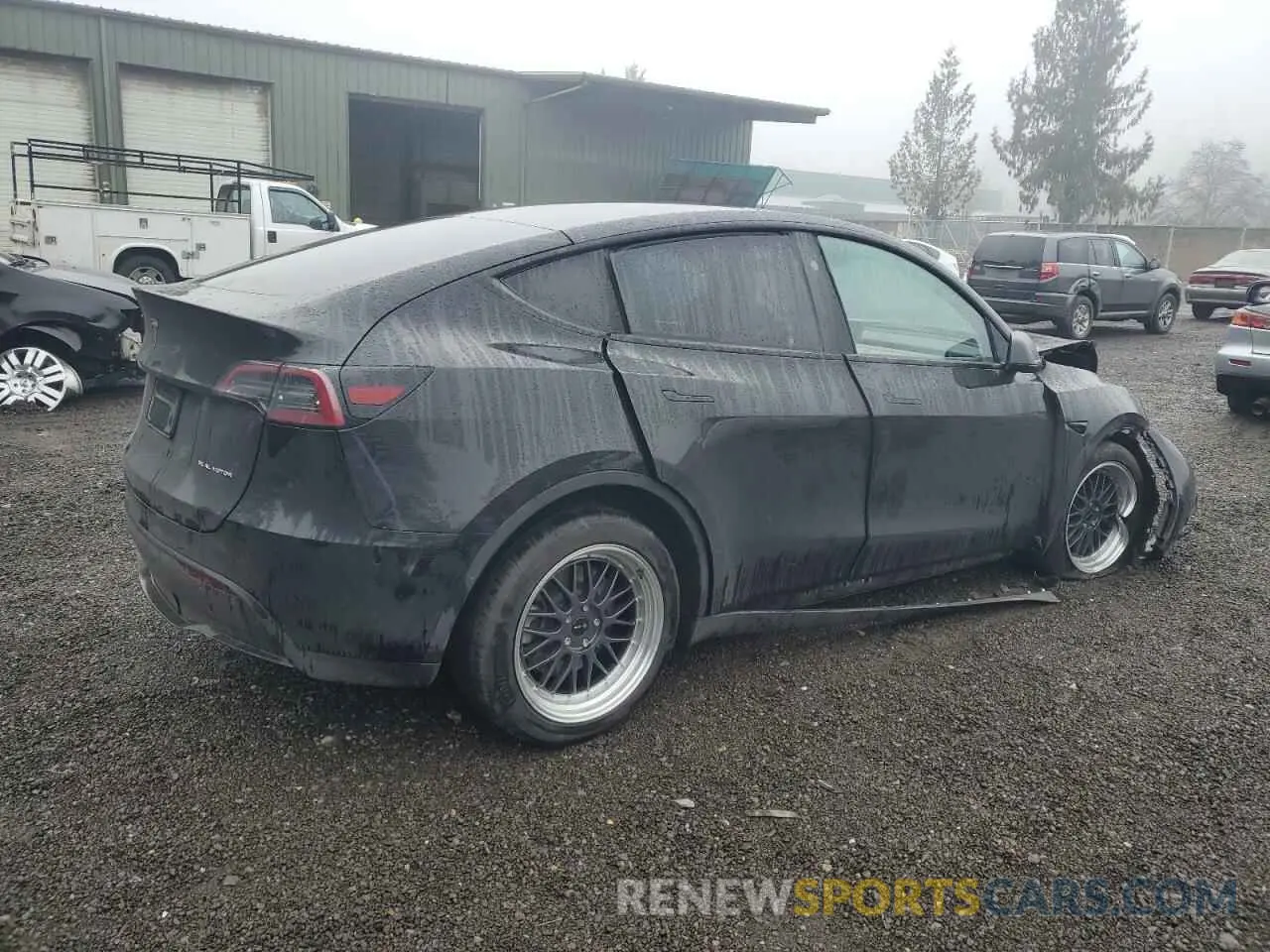 3 Фотография поврежденного автомобиля 7SAYGDEE0PF926309 TESLA MODEL Y 2023