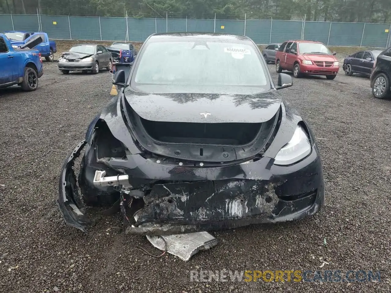 5 Фотография поврежденного автомобиля 7SAYGDEE0PF926309 TESLA MODEL Y 2023