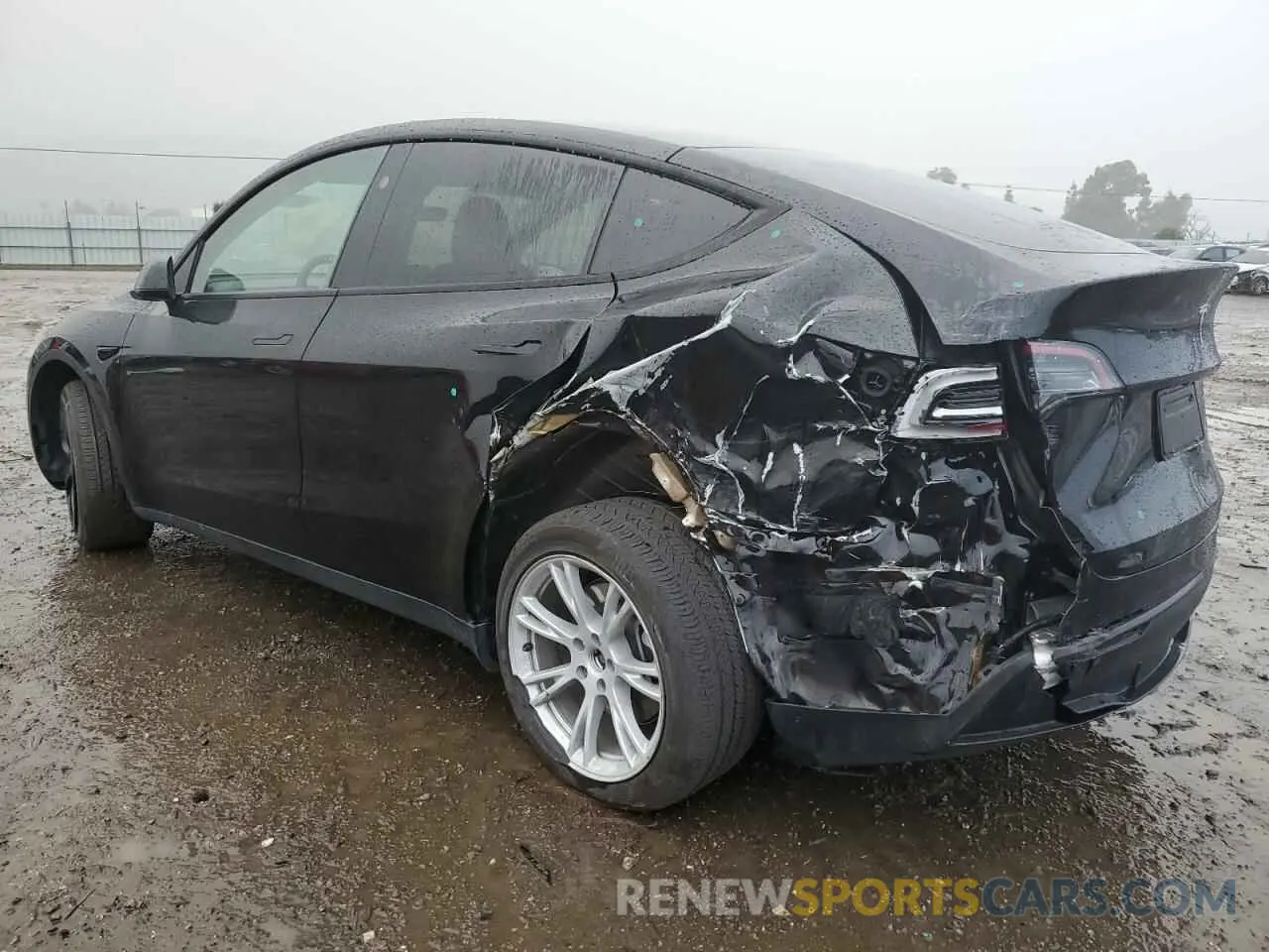 2 Фотография поврежденного автомобиля 7SAYGDEE0PF937455 TESLA MODEL Y 2023