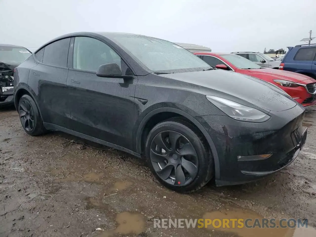 4 Фотография поврежденного автомобиля 7SAYGDEE0PF937455 TESLA MODEL Y 2023