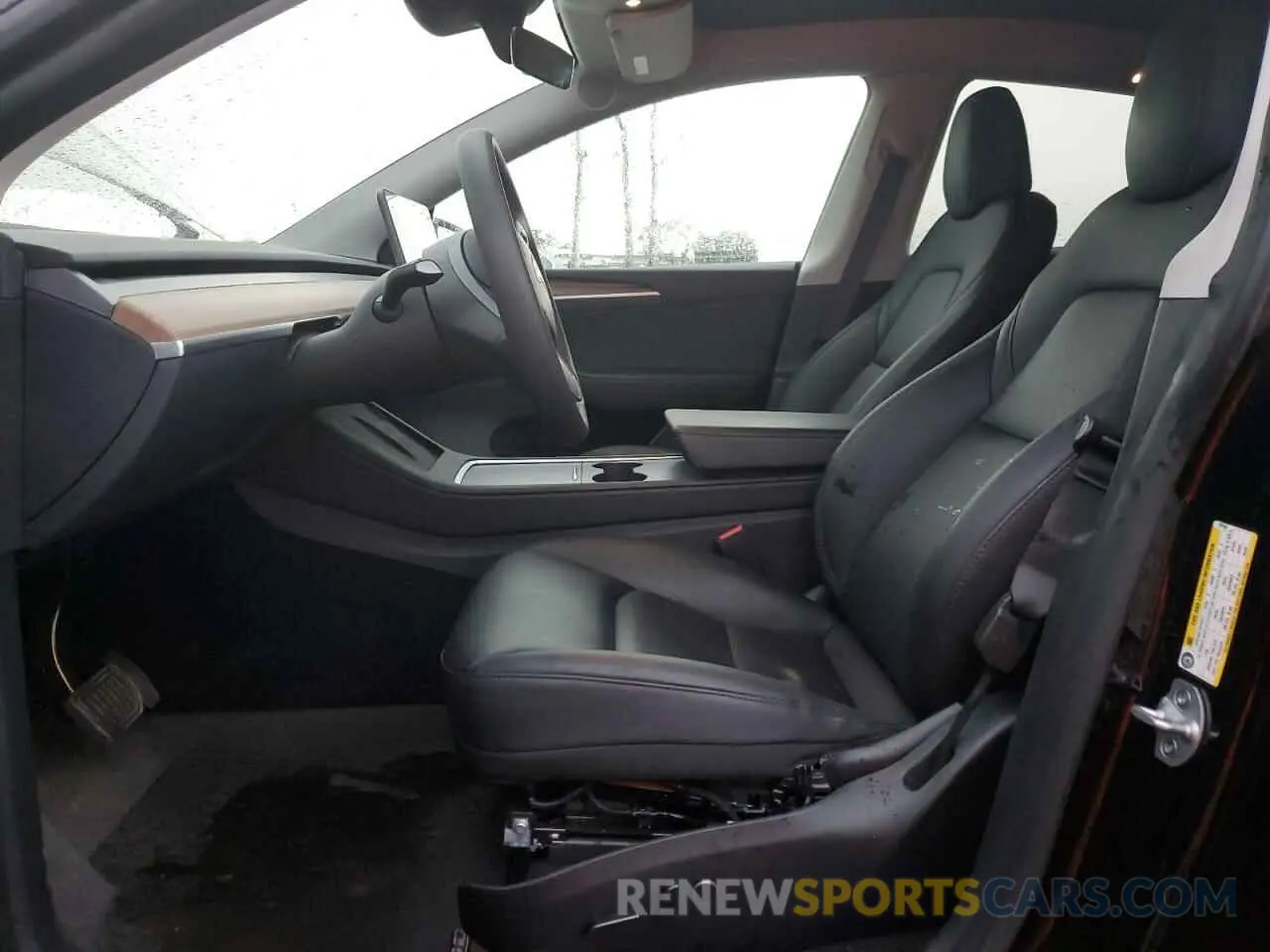 7 Фотография поврежденного автомобиля 7SAYGDEE0PF937455 TESLA MODEL Y 2023