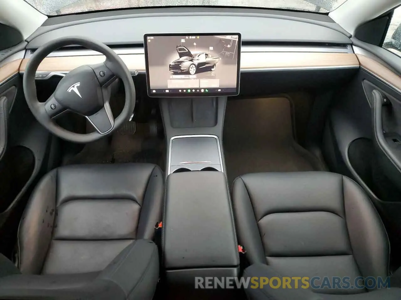 8 Фотография поврежденного автомобиля 7SAYGDEE0PF937455 TESLA MODEL Y 2023