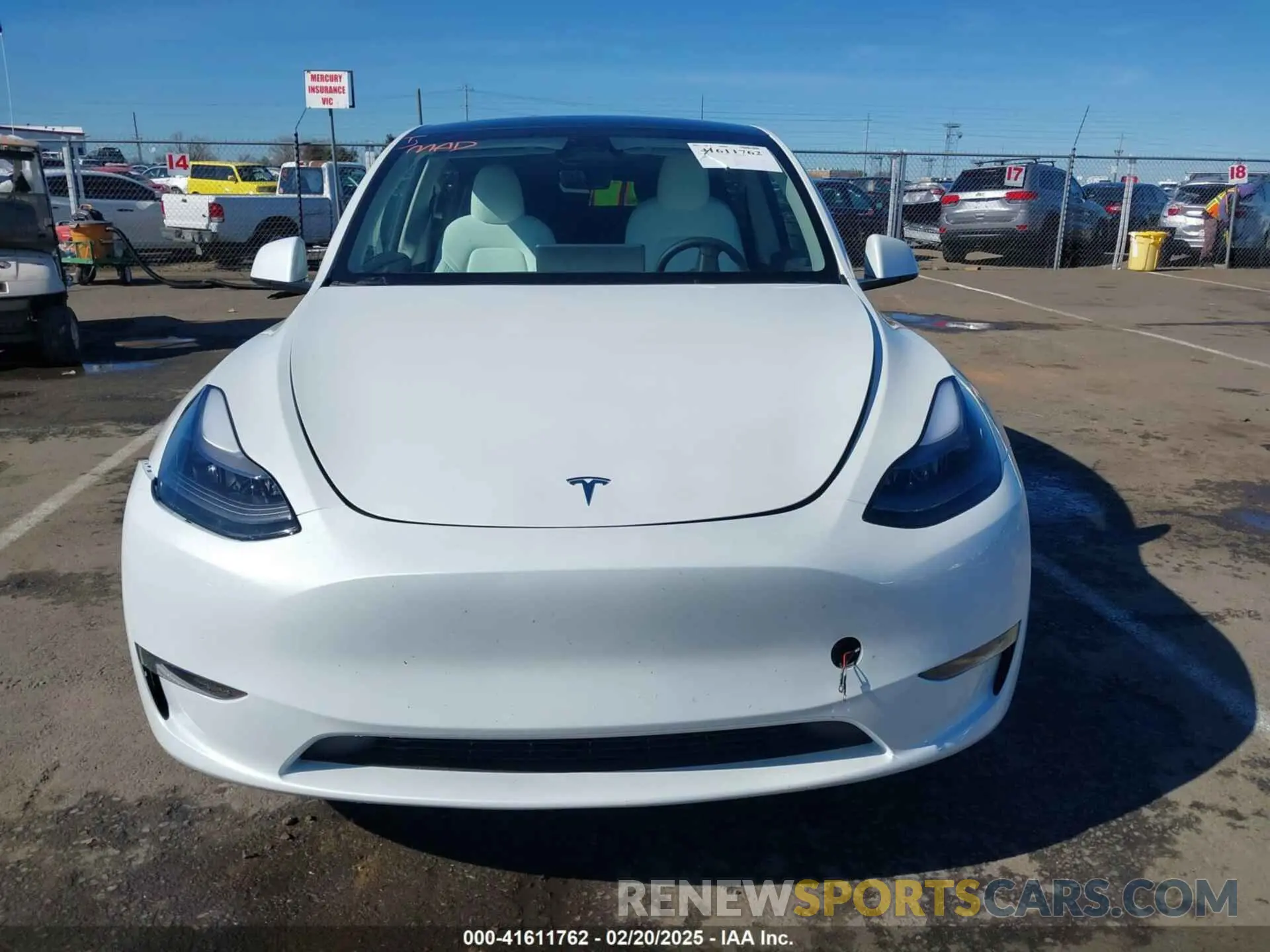 12 Фотография поврежденного автомобиля 7SAYGDEE0PF945202 TESLA MODEL Y 2023