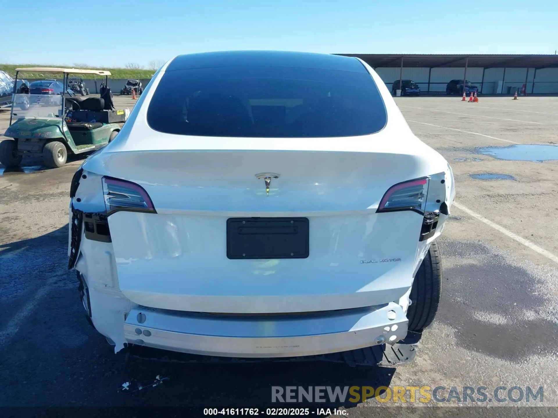 16 Фотография поврежденного автомобиля 7SAYGDEE0PF945202 TESLA MODEL Y 2023