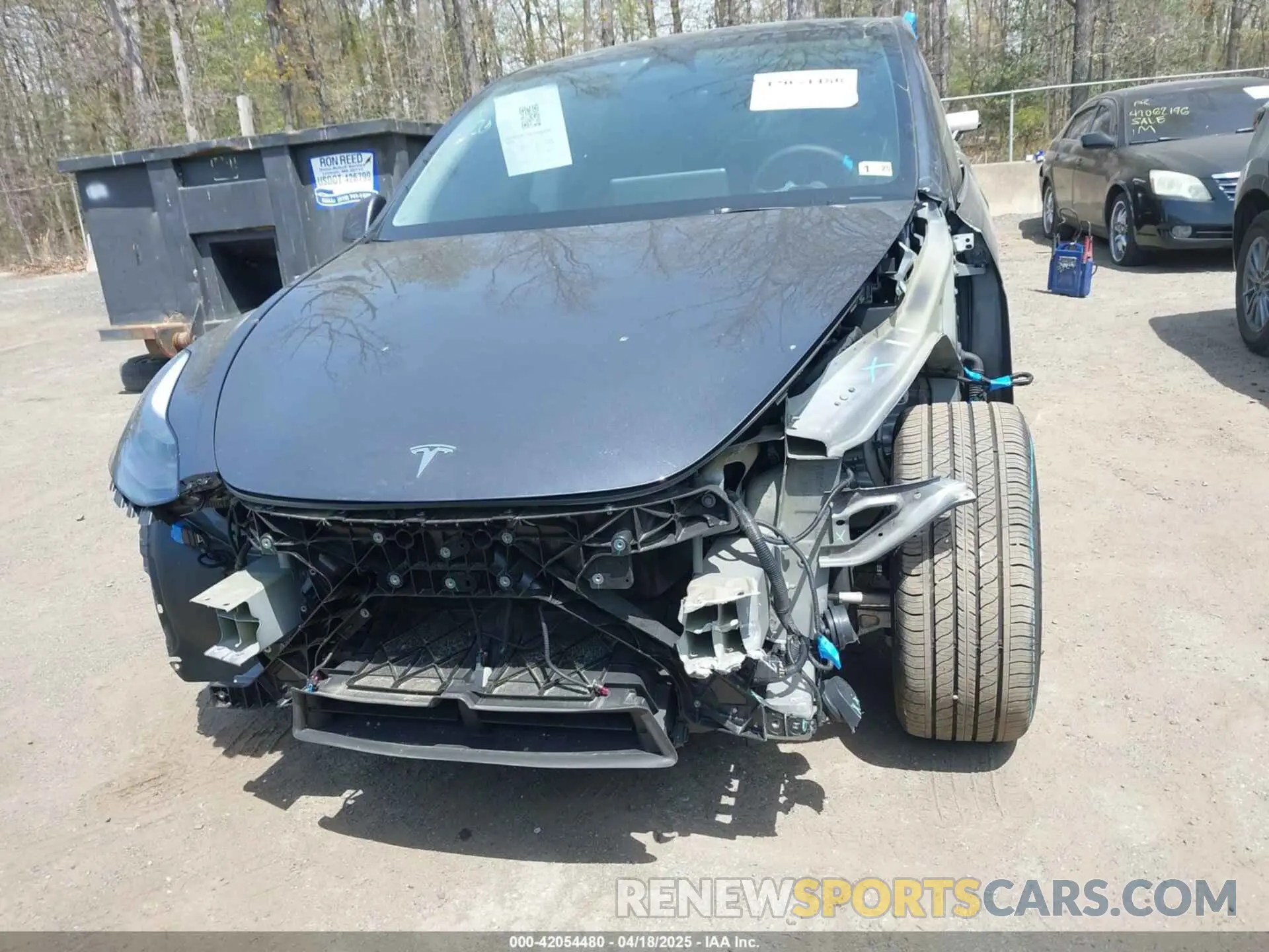 12 Фотография поврежденного автомобиля 7SAYGDEE0PF977874 TESLA MODEL Y 2023