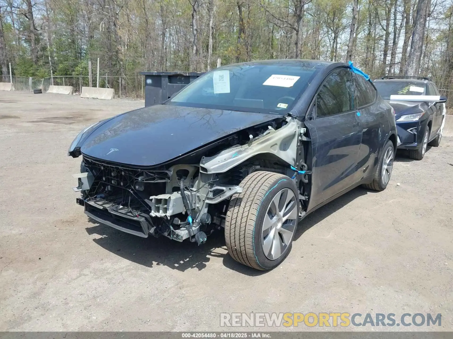 2 Фотография поврежденного автомобиля 7SAYGDEE0PF977874 TESLA MODEL Y 2023