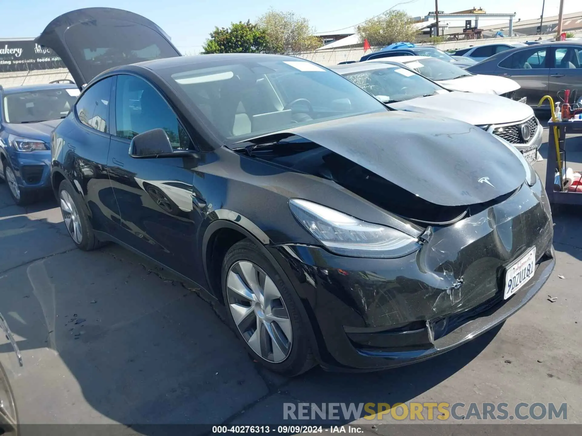 1 Photograph of a damaged car 7SAYGDEE1PA033207 TESLA MODEL Y 2023