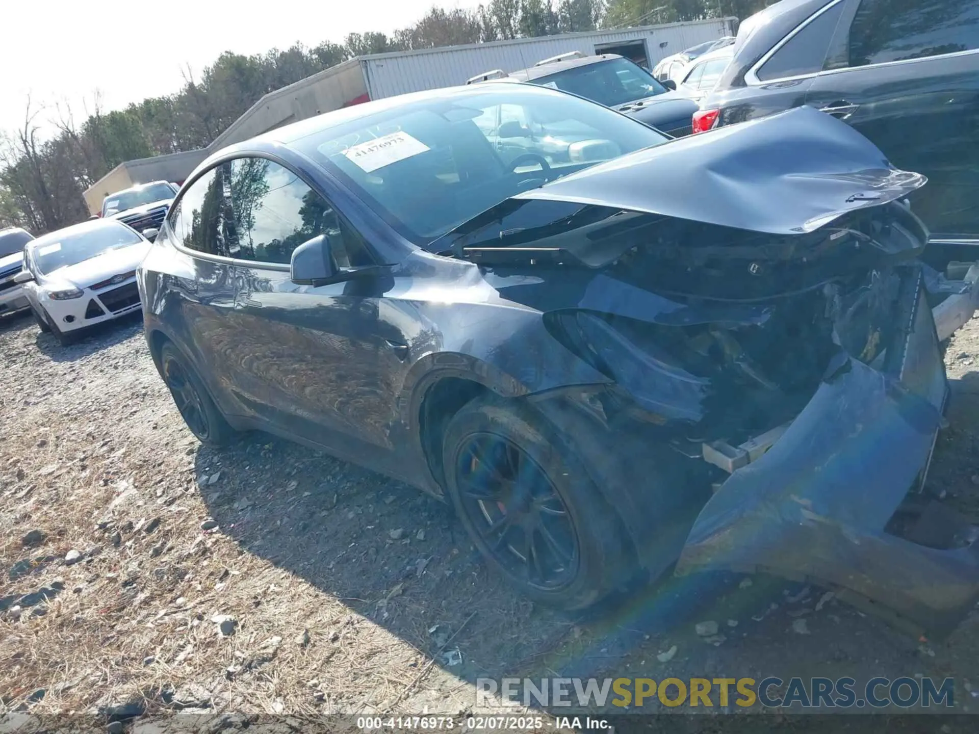 1 Photograph of a damaged car 7SAYGDEE1PA053215 TESLA MODEL Y 2023