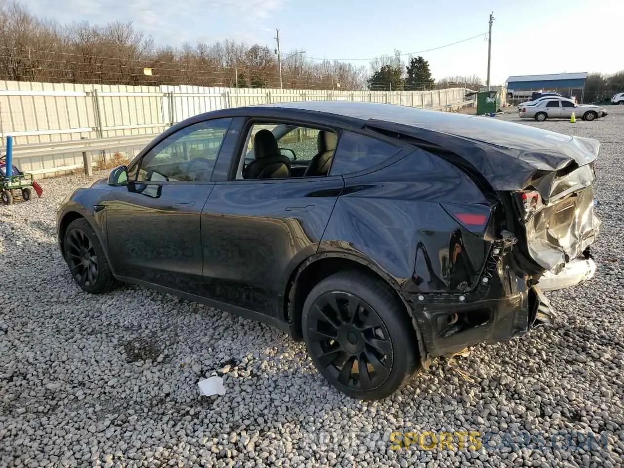 2 Photograph of a damaged car 7SAYGDEE1PA057961 TESLA MODEL Y 2023