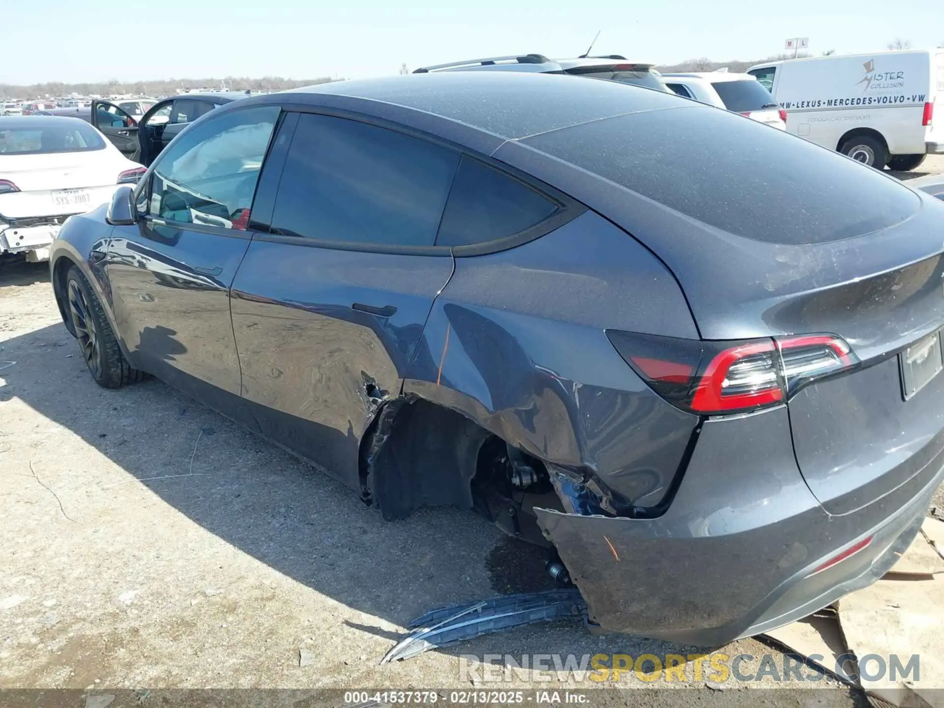 6 Фотография поврежденного автомобиля 7SAYGDEE1PA099398 TESLA MODEL Y 2023