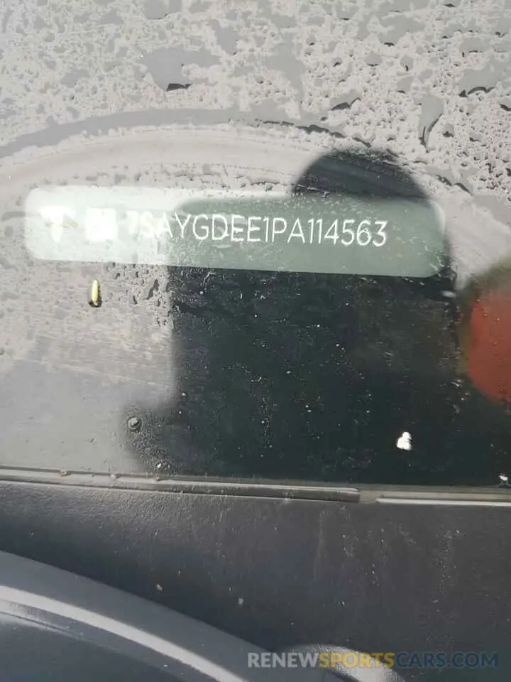 12 Photograph of a damaged car 7SAYGDEE1PA114563 TESLA MODEL Y 2023