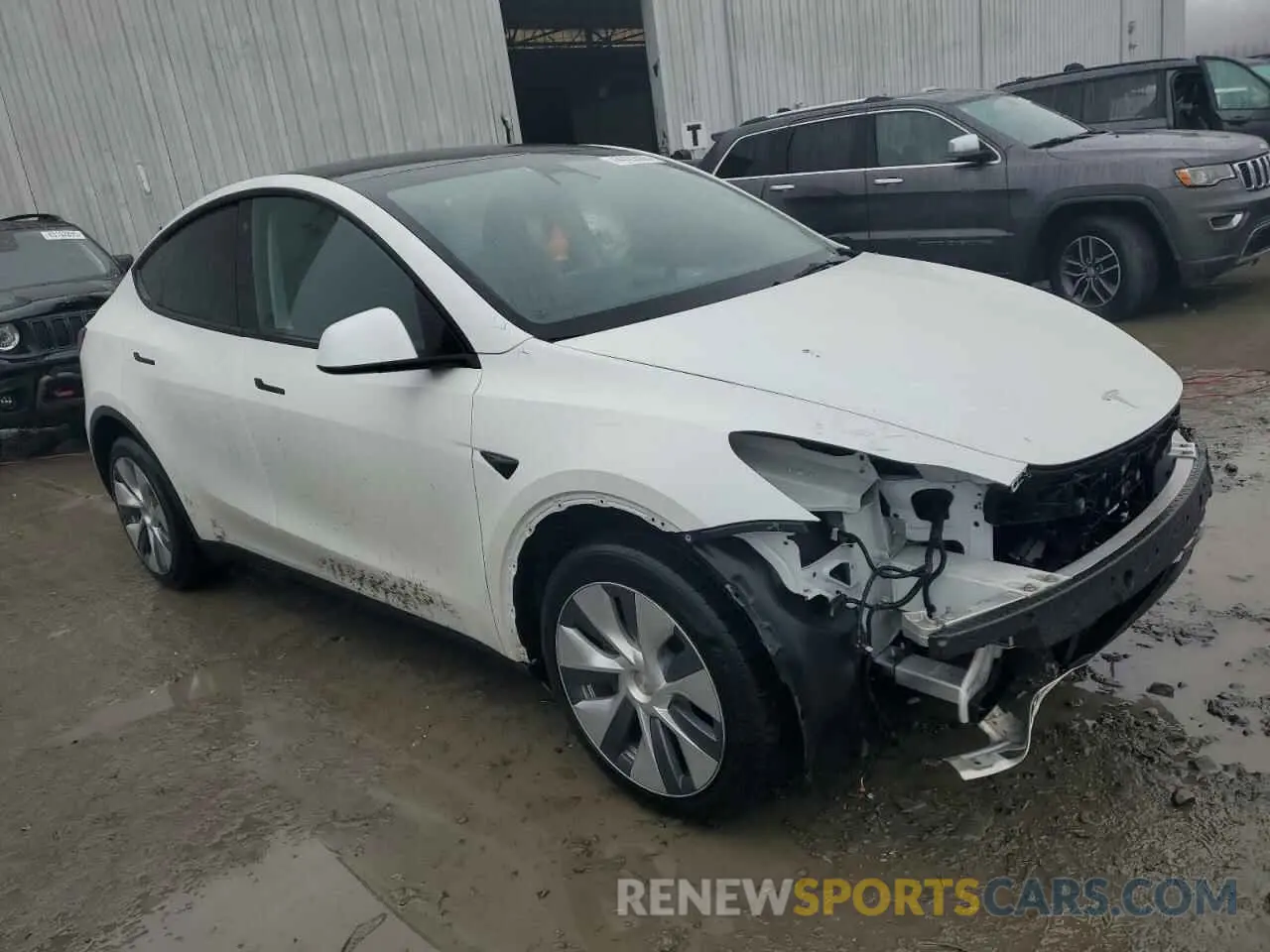 4 Photograph of a damaged car 7SAYGDEE1PA114563 TESLA MODEL Y 2023