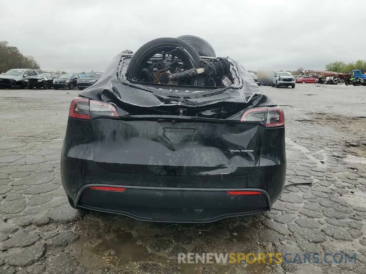 6 Фотография поврежденного автомобиля 7SAYGDEE1PA127829 TESLA MODEL Y 2023