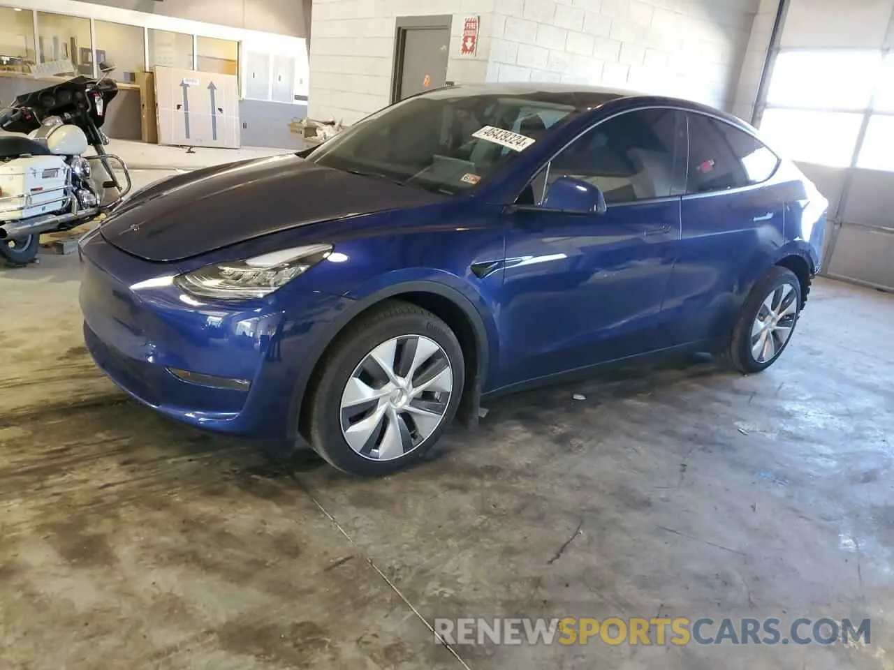 1 Photograph of a damaged car 7SAYGDEE1PA136420 TESLA MODEL Y 2023
