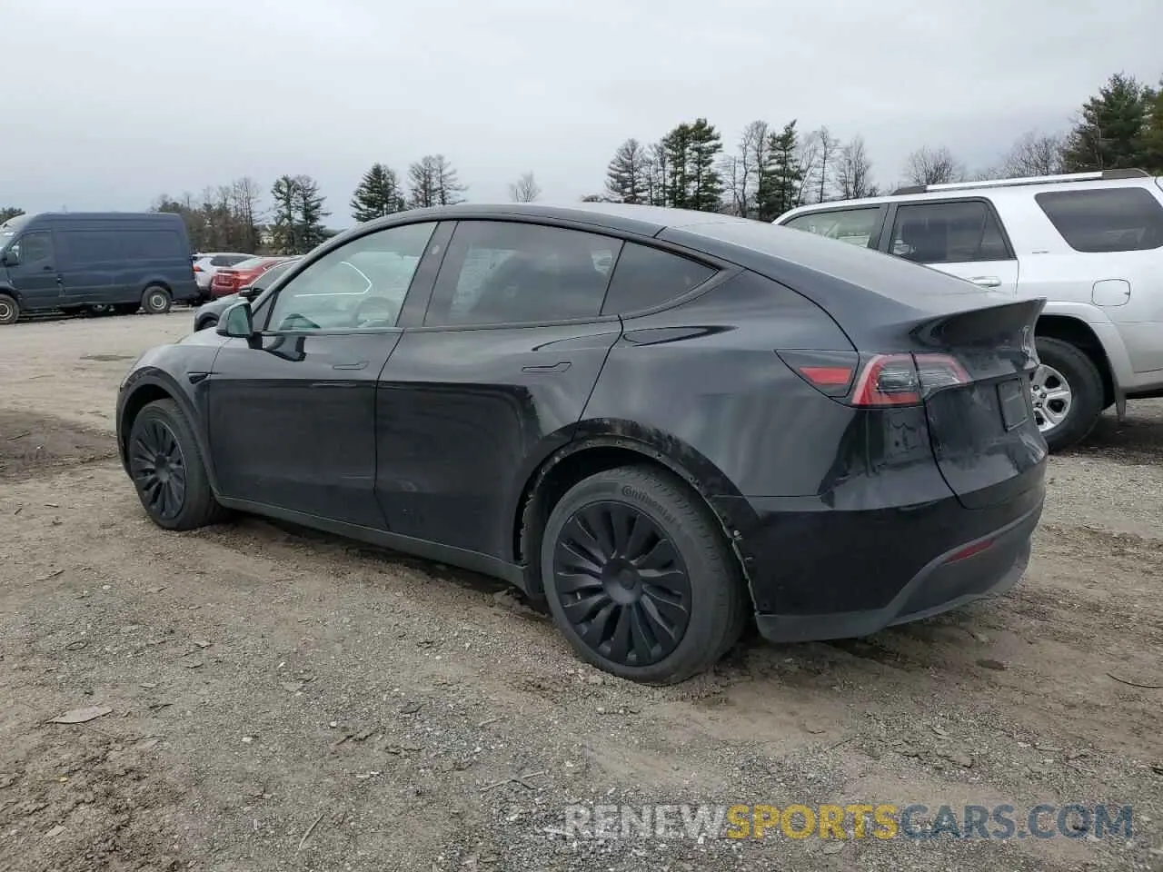 2 Фотография поврежденного автомобиля 7SAYGDEE1PA150771 TESLA MODEL Y 2023
