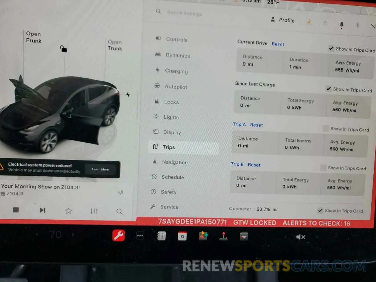9 Фотография поврежденного автомобиля 7SAYGDEE1PA150771 TESLA MODEL Y 2023