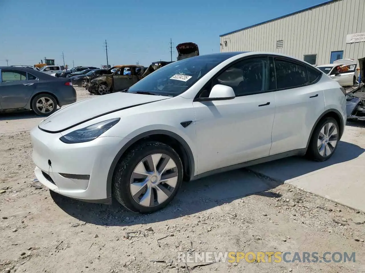 1 Фотография поврежденного автомобиля 7SAYGDEE1PA155629 TESLA MODEL Y 2023