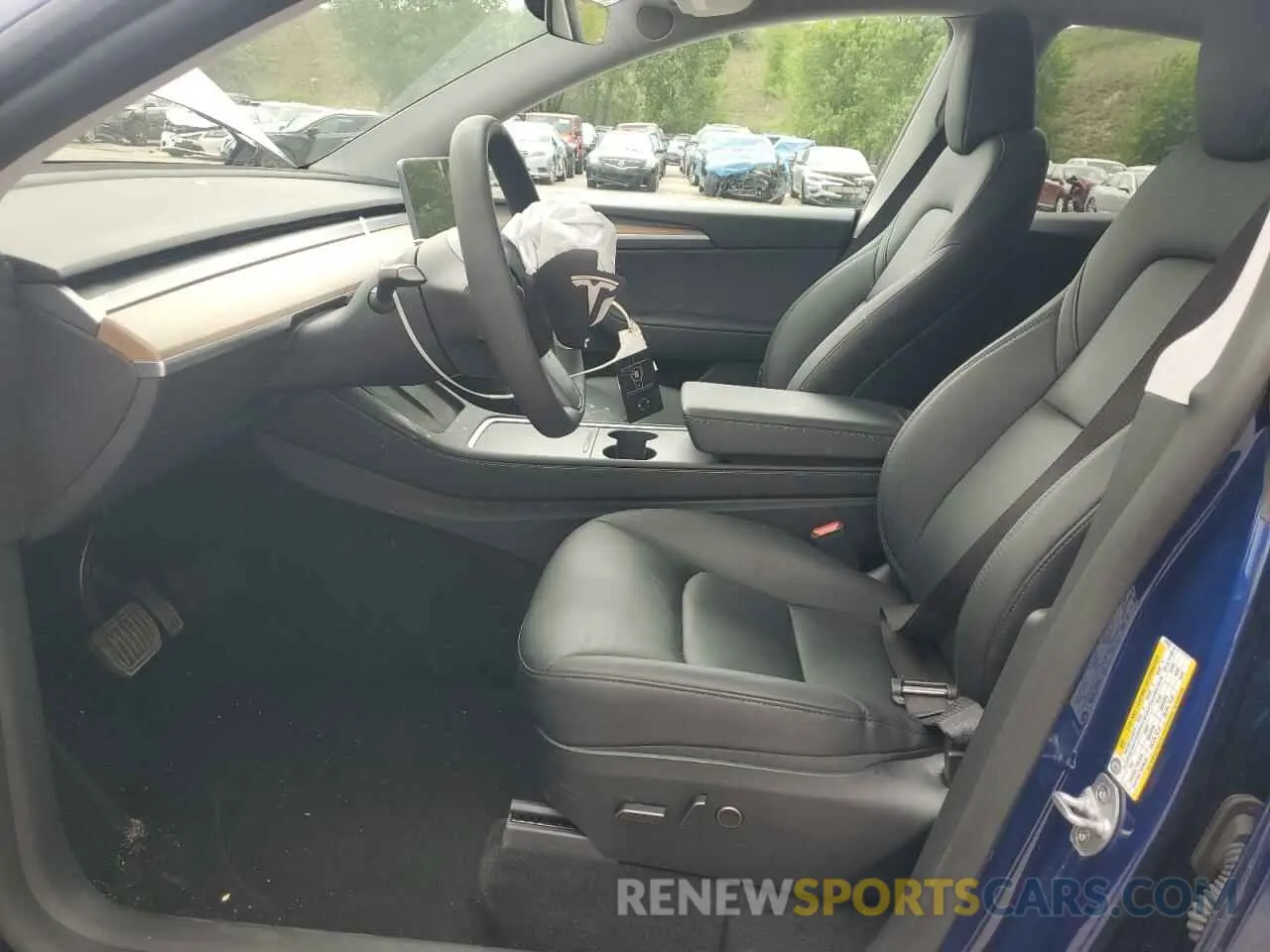 7 Photograph of a damaged car 7SAYGDEE1PA174035 TESLA MODEL Y 2023
