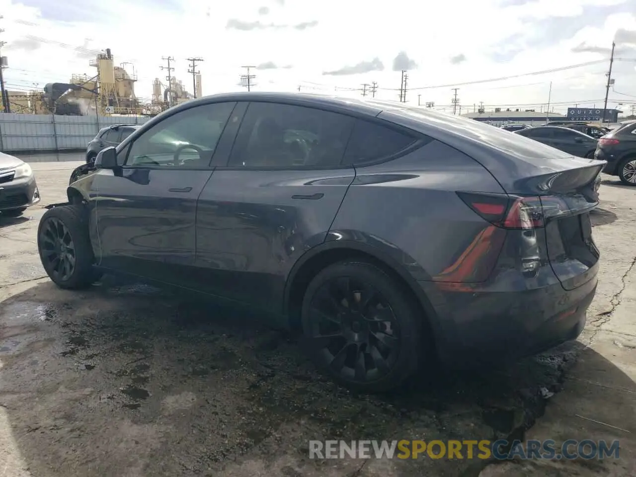 2 Фотография поврежденного автомобиля 7SAYGDEE1PA198920 TESLA MODEL Y 2023