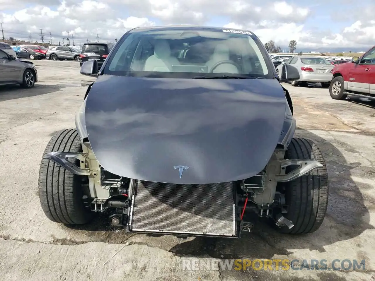 5 Фотография поврежденного автомобиля 7SAYGDEE1PA198920 TESLA MODEL Y 2023