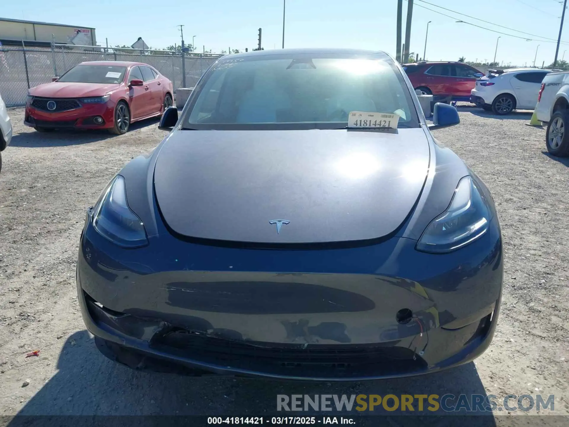 11 Фотография поврежденного автомобиля 7SAYGDEE1PA203937 TESLA MODEL Y 2023