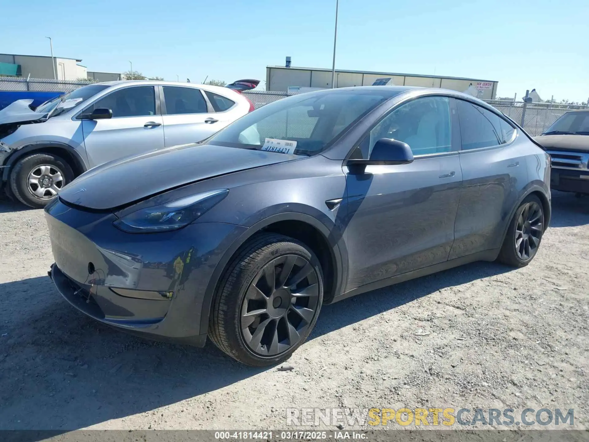 2 Фотография поврежденного автомобиля 7SAYGDEE1PA203937 TESLA MODEL Y 2023