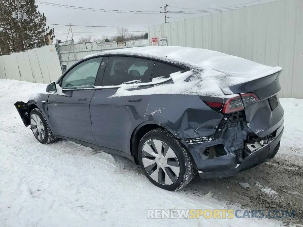 2 Фотография поврежденного автомобиля 7SAYGDEE1PF604780 TESLA MODEL Y 2023