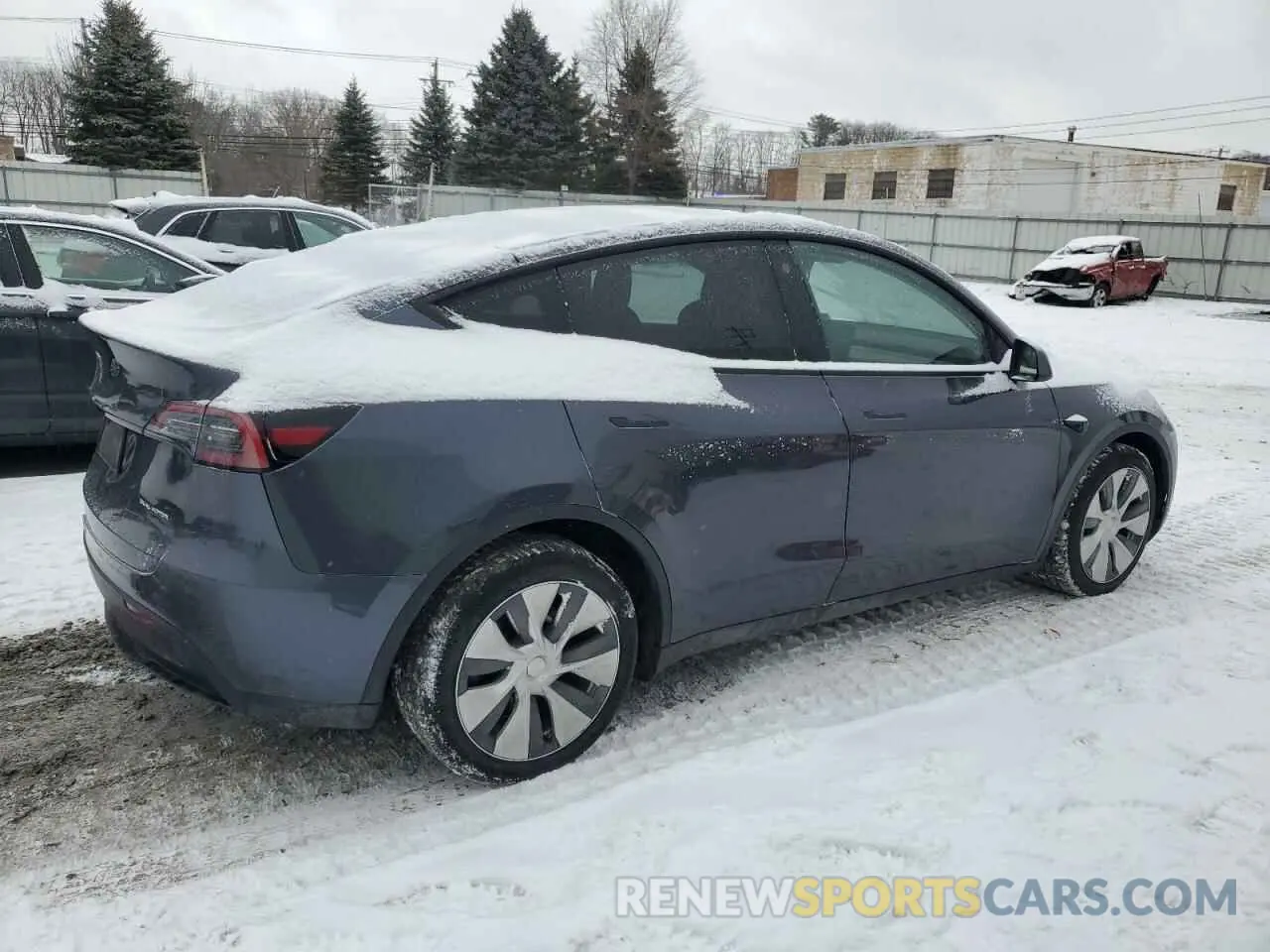 3 Фотография поврежденного автомобиля 7SAYGDEE1PF604780 TESLA MODEL Y 2023