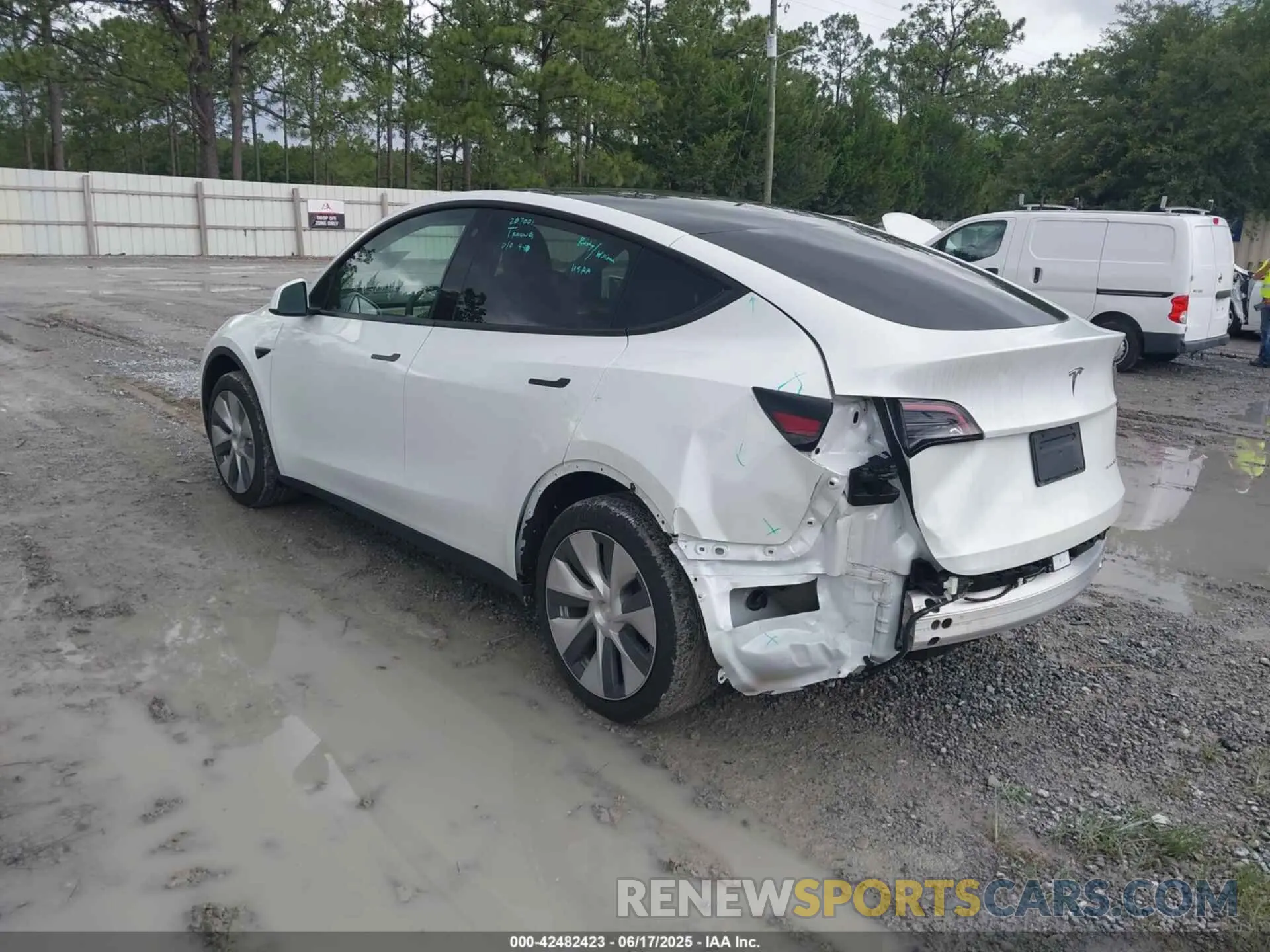 3 Фотография поврежденного автомобиля 7SAYGDEE1PF610661 TESLA MODEL Y 2023