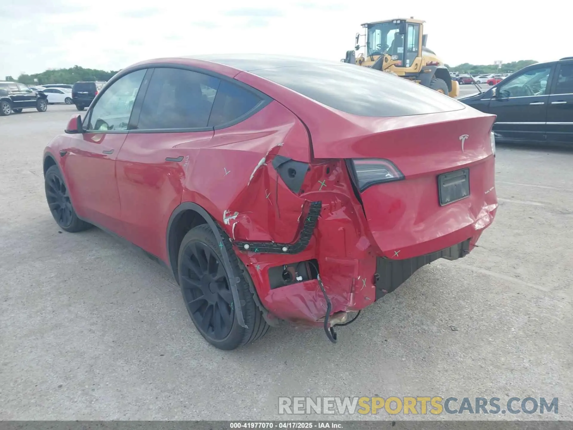 6 Фотография поврежденного автомобиля 7SAYGDEE1PF630246 TESLA MODEL Y 2023