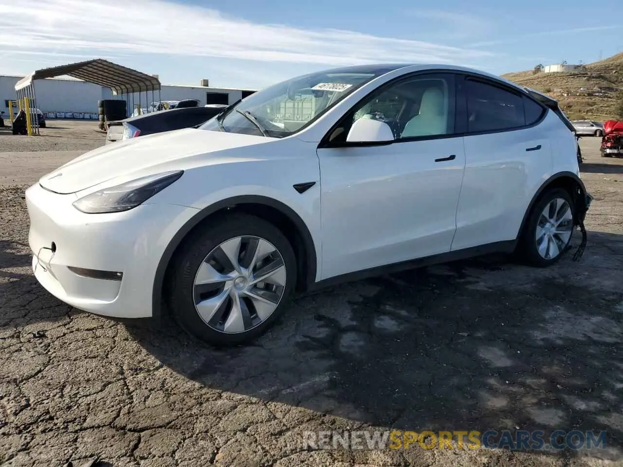 1 Photograph of a damaged car 7SAYGDEE1PF638153 TESLA MODEL Y 2023