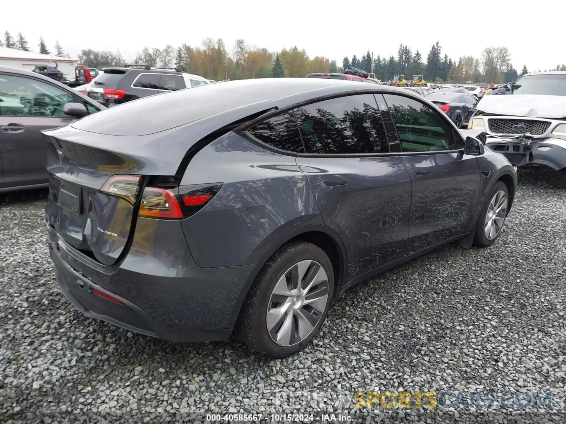 4 Фотография поврежденного автомобиля 7SAYGDEE1PF645877 TESLA MODEL Y 2023