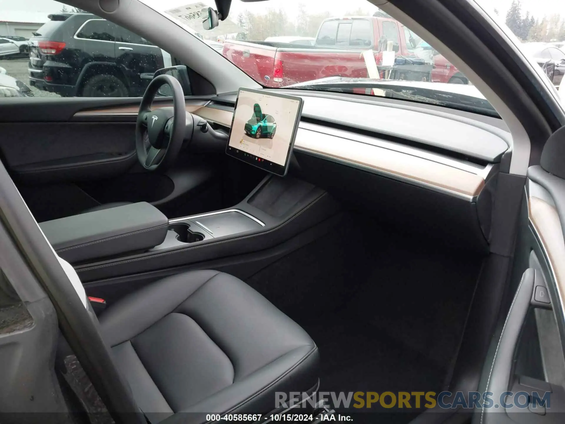 5 Фотография поврежденного автомобиля 7SAYGDEE1PF645877 TESLA MODEL Y 2023