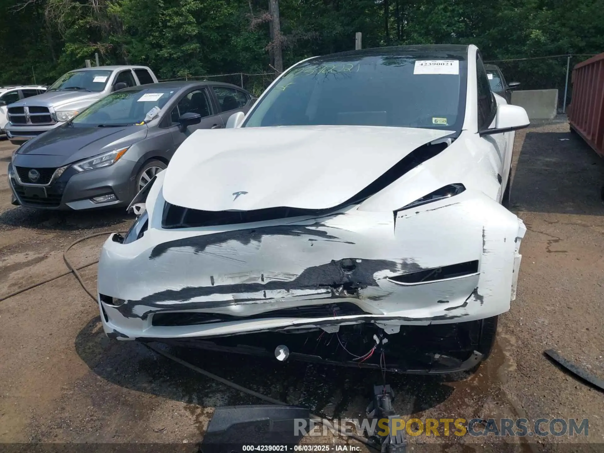 6 Photograph of a damaged car 7SAYGDEE1PF647564 TESLA MODEL Y 2023