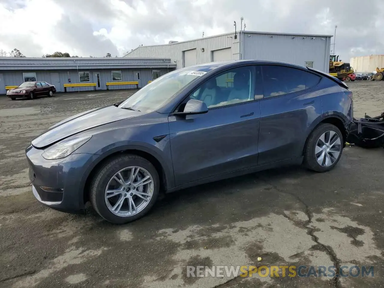 1 Фотография поврежденного автомобиля 7SAYGDEE1PF647967 TESLA MODEL Y 2023