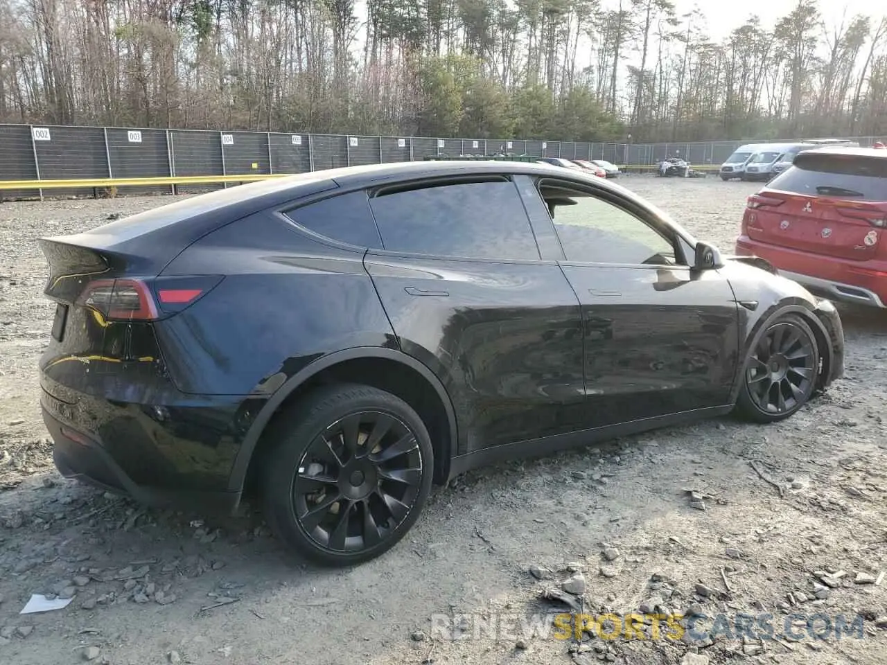 3 Фотография поврежденного автомобиля 7SAYGDEE1PF693055 TESLA MODEL Y 2023