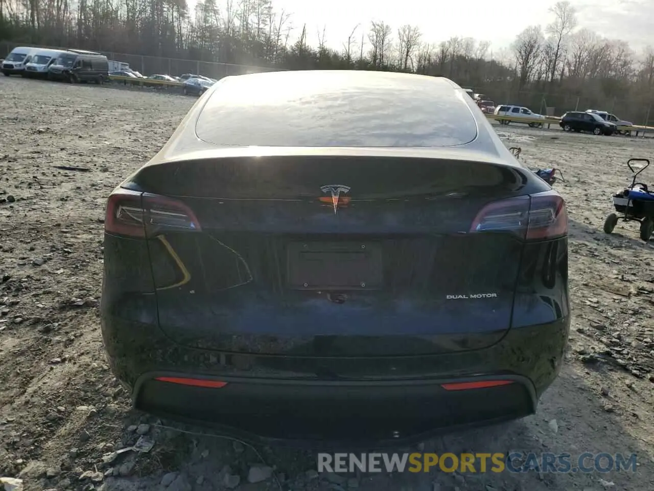 6 Фотография поврежденного автомобиля 7SAYGDEE1PF693055 TESLA MODEL Y 2023