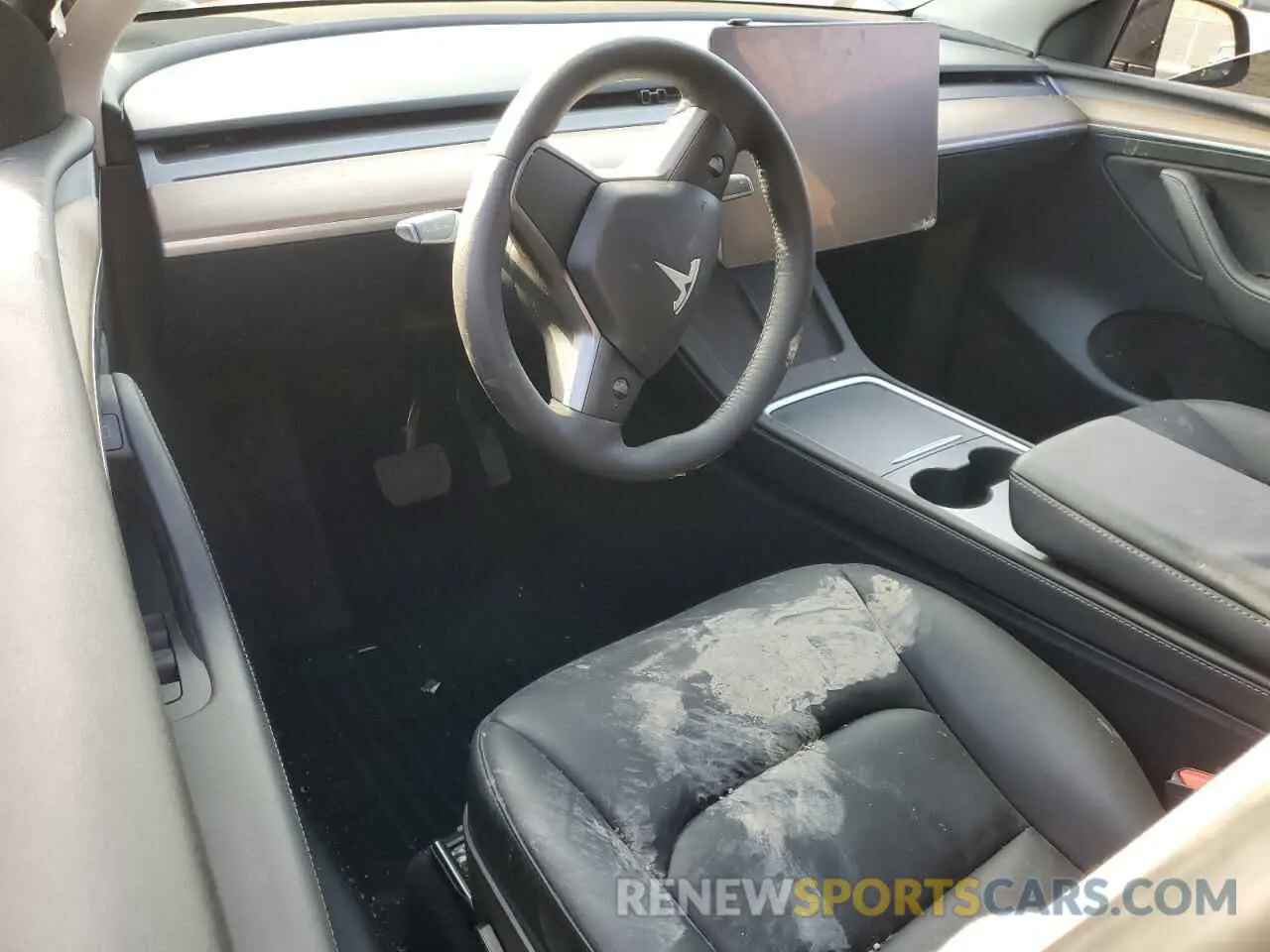 8 Фотография поврежденного автомобиля 7SAYGDEE1PF693055 TESLA MODEL Y 2023
