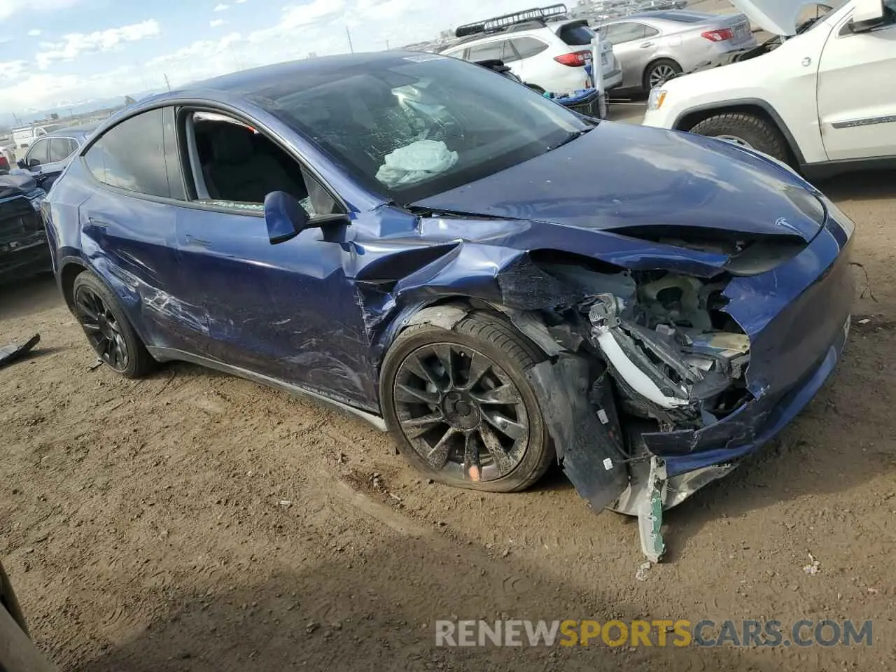 4 Photograph of a damaged car 7SAYGDEE1PF761483 TESLA MODEL Y 2023