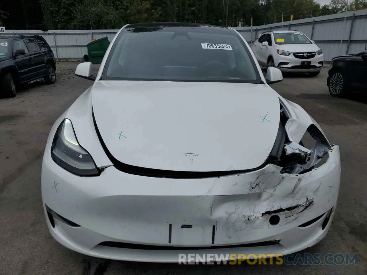 5 Photograph of a damaged car 7SAYGDEE1PF839759 TESLA MODEL Y 2023