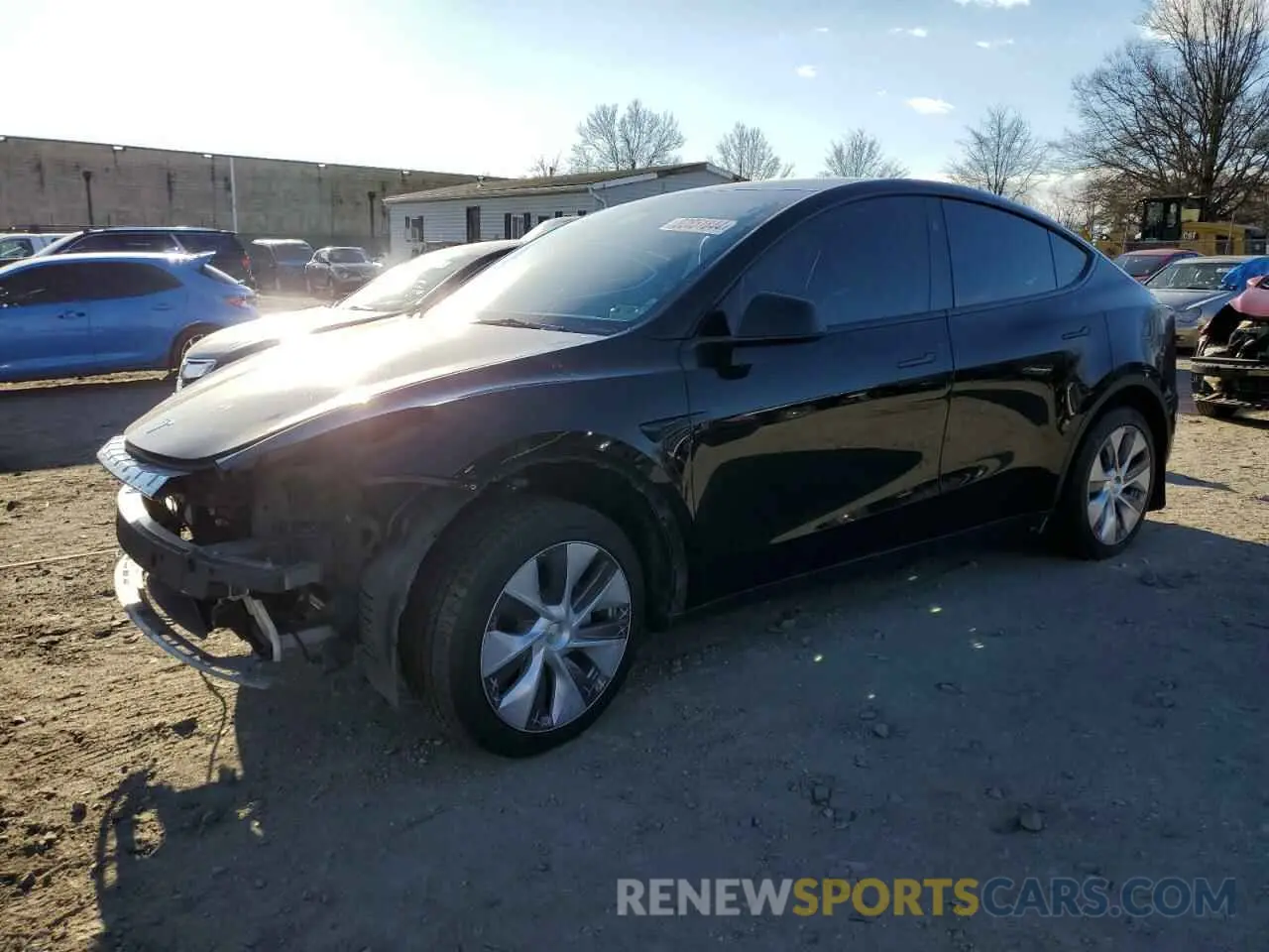 1 Photograph of a damaged car 7SAYGDEE1PF849210 TESLA MODEL Y 2023