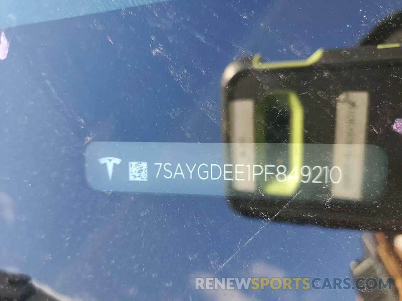 14 Photograph of a damaged car 7SAYGDEE1PF849210 TESLA MODEL Y 2023