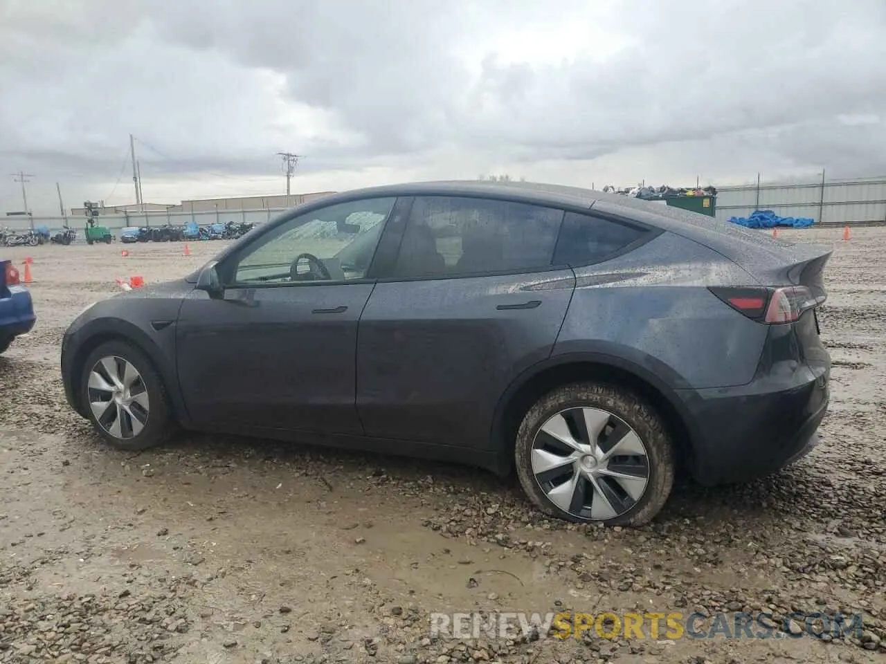 2 Photograph of a damaged car 7SAYGDEE1PF870350 TESLA MODEL Y 2023
