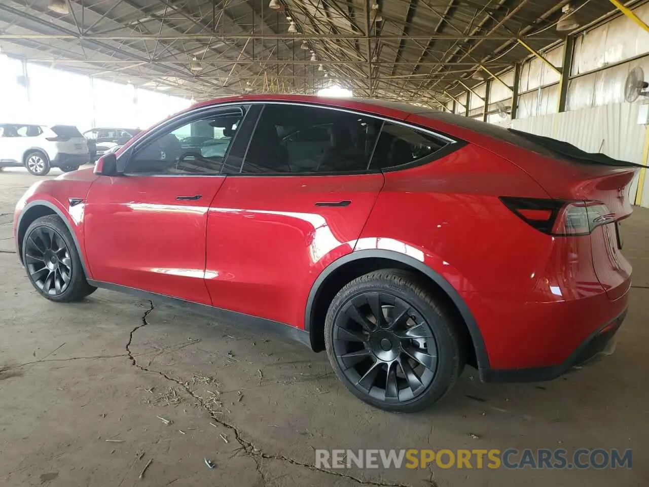 2 Фотография поврежденного автомобиля 7SAYGDEE1PF893126 TESLA MODEL Y 2023