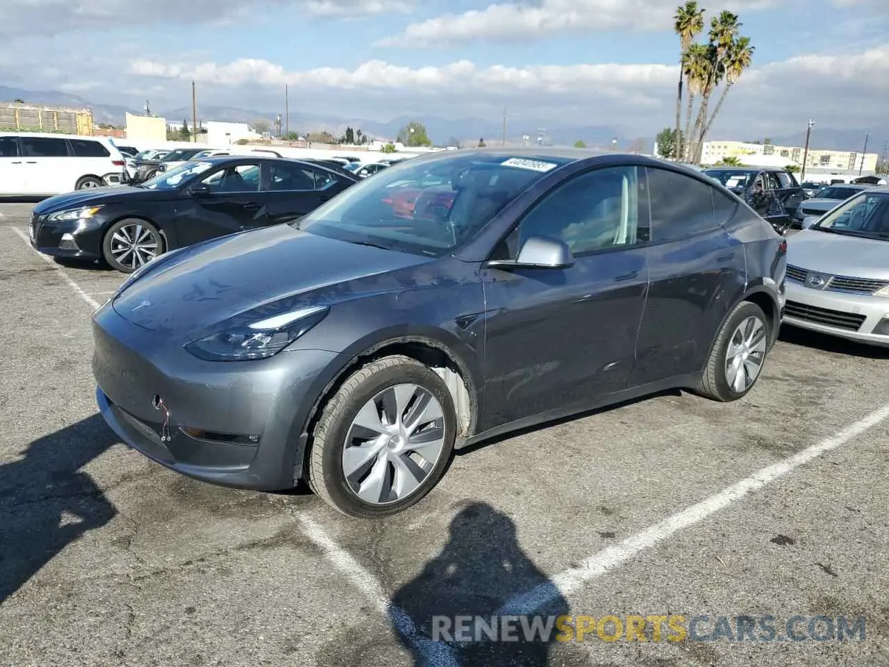 1 Photograph of a damaged car 7SAYGDEE1PF901211 TESLA MODEL Y 2023