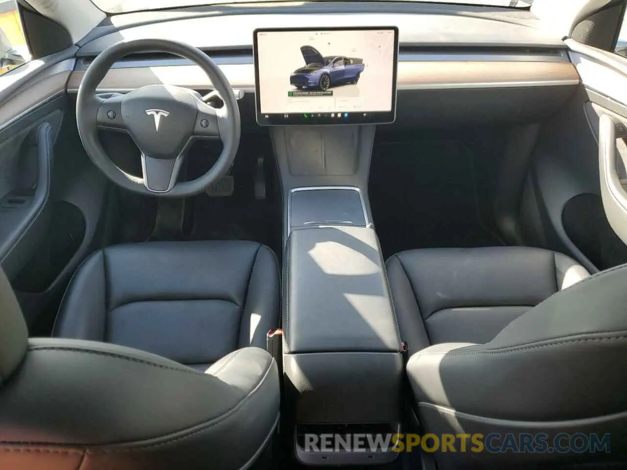 8 Photograph of a damaged car 7SAYGDEE1PF901211 TESLA MODEL Y 2023