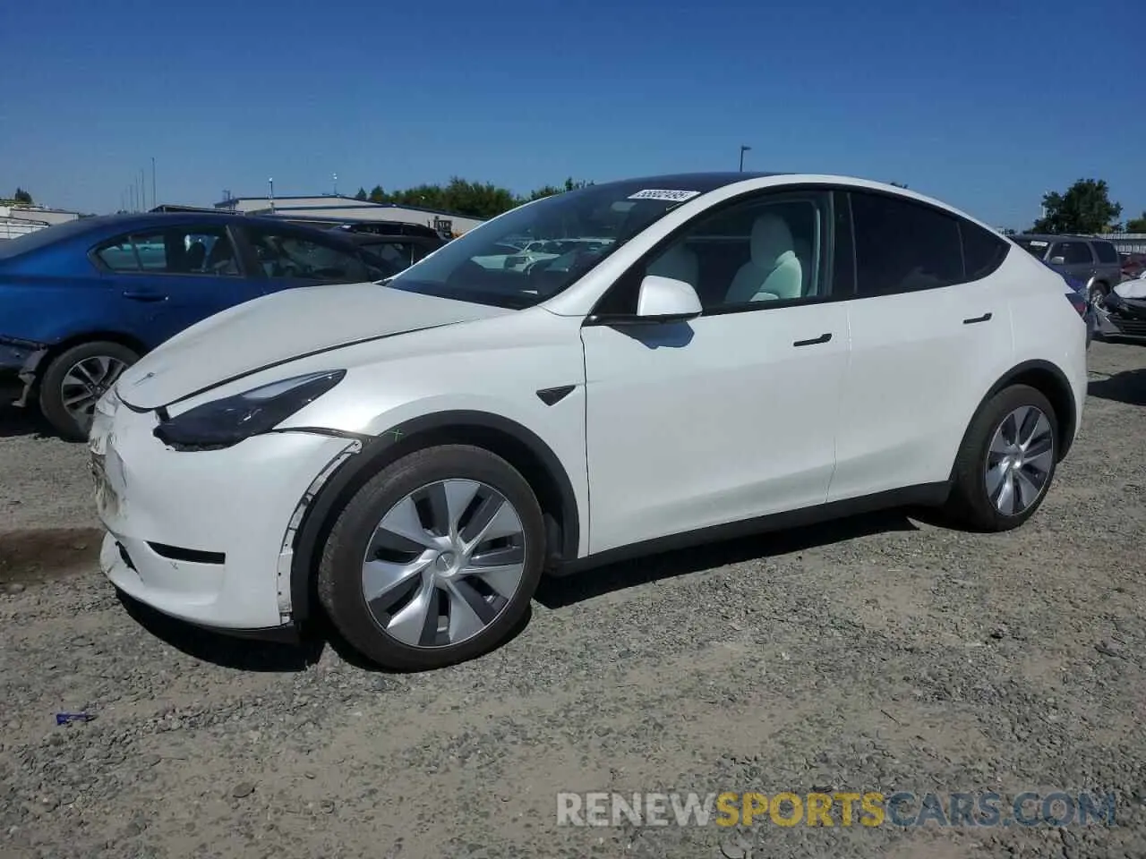 1 Photograph of a damaged car 7SAYGDEE1PF903976 TESLA MODEL Y 2023